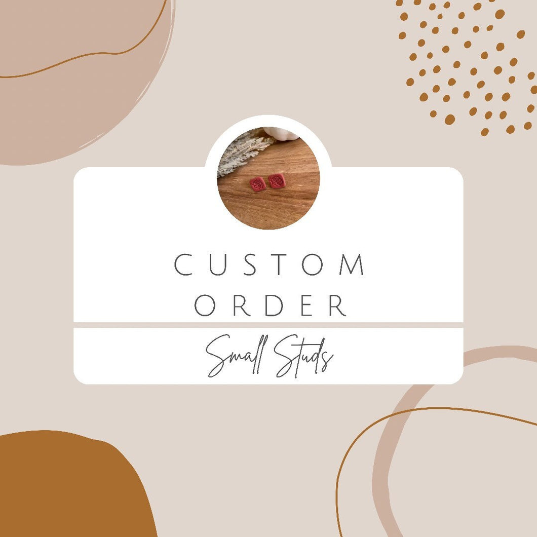 Custom Order - Small Studs